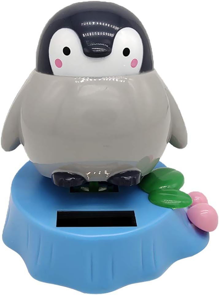 B Blesiya Powered Dancing Penguin Bobble Figure Toy for Home, Desk, Car Ornament , G, as described