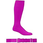 A4 Sportswear Hot Pink Medium Socks & Youth Belt