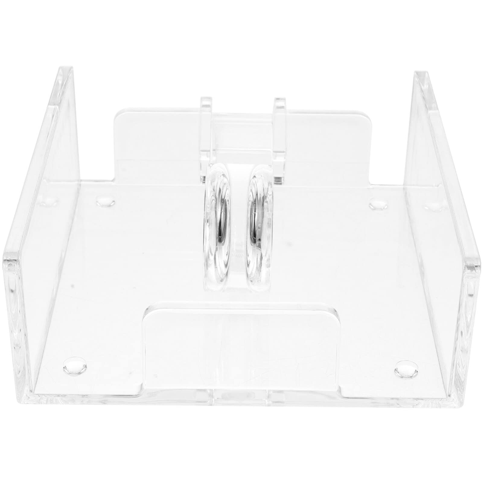 Cabilock Napkin Storage Rack Acrylic Tabletop Kitchen Organizer Holder for Home Office Decorative Napkin Stand