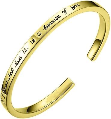 personalized bangle bracelets for her