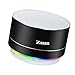 Zosam Mini Wireless Speaker, Portable Bluetooth Speaker with HD Sound, 4H Play-time, Built-in Mic, TF Card Slot, FM and LED Lights for Home, Travel