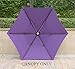 Formosa Covers 9ft Umbrella Replacement Canopy 6 Ribs in Purple (Canopy Only)