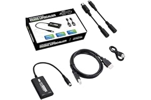 Suncentech HDMI Converter for Sega MD1/MD2/SNK 1080P RGBS Upscaler with SNK/MD Switch and 4:3/16:9 Aspect Ratio Switch for Se
