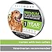 Petsmont Flea Collar for Dogs, Tick Collar for Dogs, Flea and Tick Collar for Dogs, Dog Flea Collar, Unique Plant Based Formula, Small to Extra Large, 1 Year Protection, Stone Gray Color