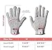 Chefs Choice No1 Men Grey Women's Pink 2 sizes LandM 2 pair Cut Resistant Glove Food Grade Level 5 Protection Safety Cut Proof Kitchen Cooking Food Prep Gardening Fish Shellfish Mechanic broken glass