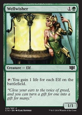 Magic: the Gathering - Wellwisher - Commander 2014