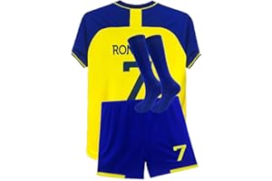 THE YOGA PANT FOR YOUR BOTTLE Boys Soccer Jersey Youth Kids Jerseys Boys Girls Training Uniform for Gift Kit Set