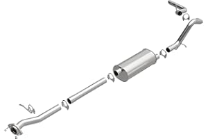BRExhaust Replacement Exhaust System Kit 106-0011: Compatible with 2001-2006 Chevrolet Tahoe, 2001-2005 GMC Yukon 4.8L/5.3L