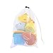 Bath Toys, Safe&Care Baby Bathtime Toys Fun Animals and Stacking Cups 8pcs Cute Educational Toys for Toddlers Boys & Girls with Mesh Bath Toy Organizer