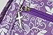 Bible Case Cover for Women Zippered Carrying Organizer with Handles and Pockets, Proverbs 31:25, She is Clothed with Strength and Dignity