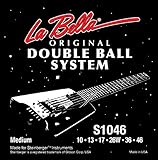 LaBella S1046 Stainless Steel Electric Guitar Strings, Medium