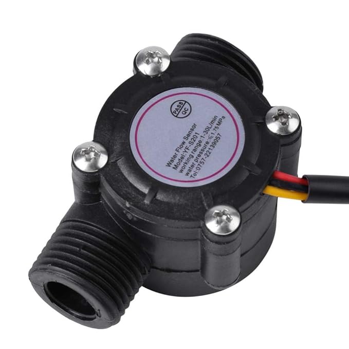 High Precision G1/2 Flow Meter, Water Flow Sensor Hall Effect Flowmeter