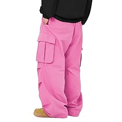 Baggy Cargo Pants Men Wide Casual Parachute Pants