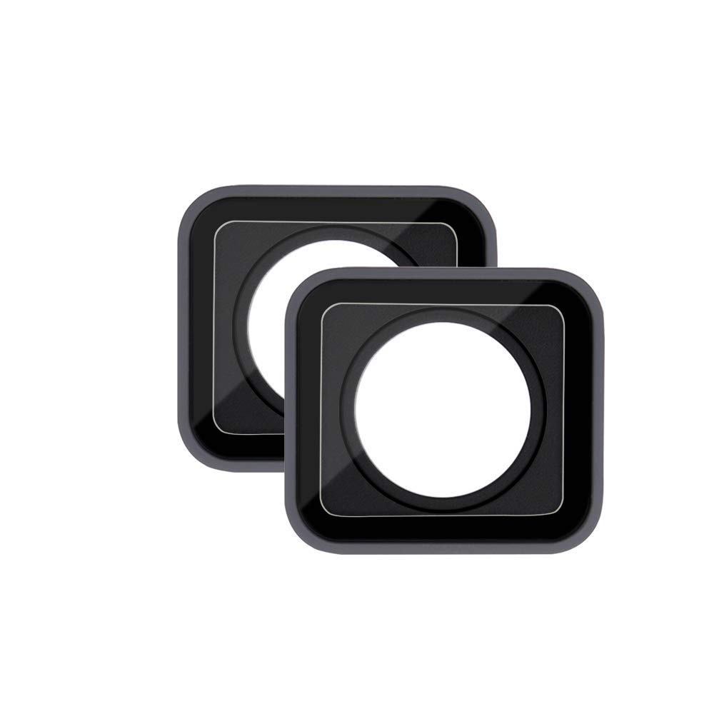 （2 Pack）ParaPace Protective Lens Replacement for GoPro Hero 6 5 Black Glass Cover Case Action Camera Accessories Kits(Gray)