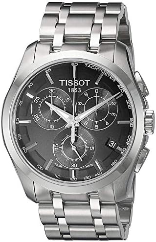 TISSOT WATCH Chronograph Black Dial Men's Formal Watch
