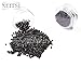 Neitsi Non-Silicone Nano Rings Beads for Nano Tip Remy Hair Extensions (500pcs, Black)