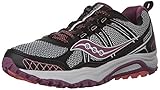 Saucony Women's Grid Excursion tr10-w Hiking Shoe, Black/Berry/Coral, 9 M US