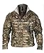 ZAPT 1000D Cordura US Army Tactical Jacket Military Waterproof Windproof Hard Shell Jackets (Multi cam, Large:45-48'')