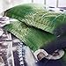 Green Football Field Soccer Comforter Sets Twin 3 Pcs, Boys Girls Twin Soccer Bedspread Coverlet Quilt Comforter ,Boys Soccer Bedding Sets Twin, 1 Reverse Comforter, 2 Pillowcase