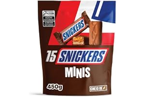 Chocolate Snickers Original Minis 15Un