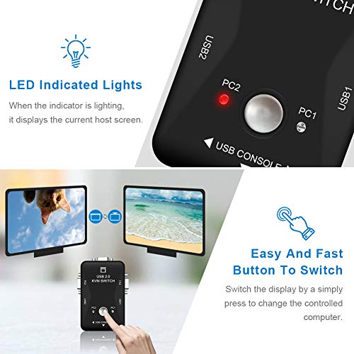 3 Selector+Computers+Peripheral+Switcher+Keyboard