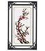 TINMI ATRS DIY Stamped Cross Stitch Kits Thread Needlework Embroidery Printed Pattern 11CT (Plum Blossom,10
