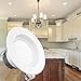 Sunco LED Recessed Lighting 4 Inch, 10 Pack 4000K Cool White, Dimmable Can Lights, Smooth Trim, 11W=60W, 660LM, Damp Rated, Retrofit Installation - UL Certified