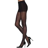 Sheer Energy Control Top Sheer Tight (60107) Jet Black, B