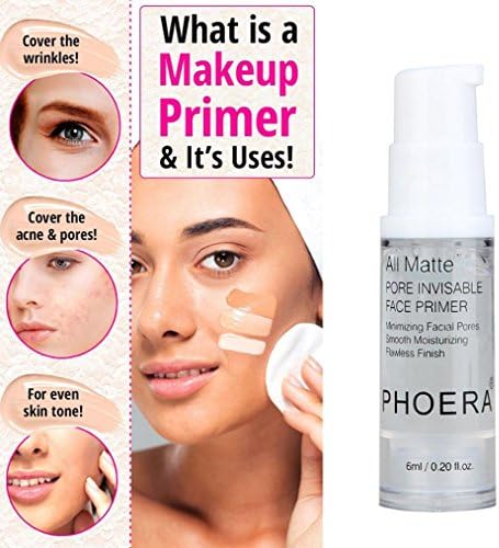 1PC PHOERA Isolated Moisturizing Flawless Makeup Base Face Makeup Primer (6ML)