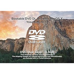 Mac OS X Yosemite 10.10 Bootable / Install / Upgrade – DVD