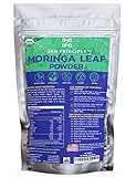 1 lb. Premium Organic Moringa Oleifera Leaf Powder. 100% USDA Certified. Sun-Dried, All Natural Energy Boost, Raw Superfood and Multi-Vitamin. No GMO, Gluten Free. Great in Green Drinks, Smoothies.