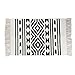 Seavish Cotton Printed Rug, Decorative Nordic with Tassels Geometric Kilim Rug Hand Woven Rag Rug Entryway Thin Throw Rug 2x3 for Living Room Laundry Room Dorm