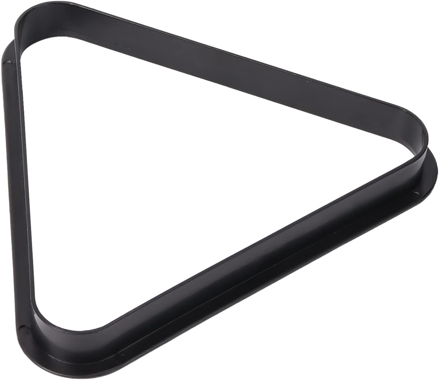 Sinsilvie 2",1 7/8" or 1 1/2" Snooker, Pool or Billiards Triangle Ball Rack for 15 Ball,Black Plastic 8 Ball Triangle (For 1 7/8" Ball（47.5mm）)