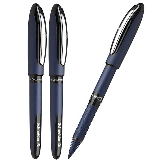 SCHNEIDER Tintenroller One Business 06, Schwarz, 3 Stück