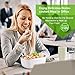 YOHOOLYO Electric Lunch Box Food Heater Portable Lunch Heater 110V Home Use Only with Removable Stainless Steel Container Food Grade Material