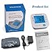 Blood Pressure Monitor Digital BP Monitors (White Upper Arm)