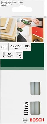 Bosch Ultra Glue Sticks 30 Pieces 7 mm x 150 mm for Glue Guns view 2