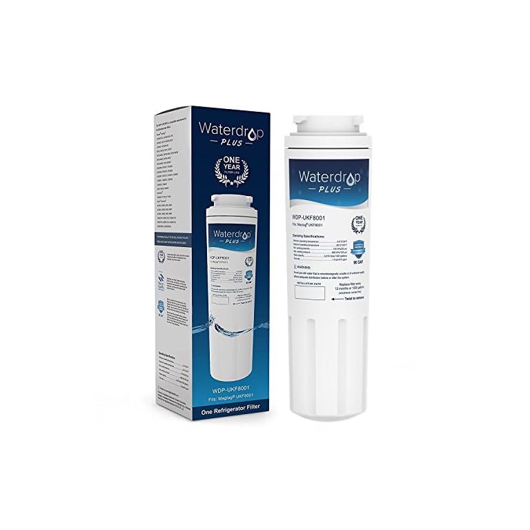 Waterdrop Plus UKF8001 OneYear Lifetime Refrigerator Water Filter