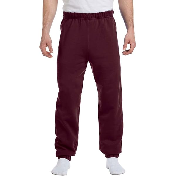 Jerzees NuBlend Fleece Crew Sweatshirt – Super Soft & Great For Custom Prints (3XL, Maroon)