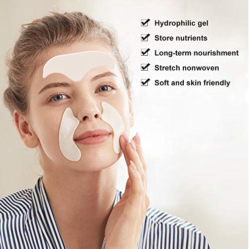 Facial Patches,Antiwrinkle Patches,Wrinkle Remover Strip 15pc,Face