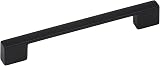 Decoranddecor Dimora D-Shape Cupboard Handles 96mm 128mm Matt Black view 3