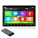7" Double Din Car Stereo - In Dash Receiver with GPS Navigation, Touchscreen, CD/DVD Player, Android System, LCD Monitor Screen, MP3, USB, SD, FM Bluetooth Compatible- Pyle PLDNB78I