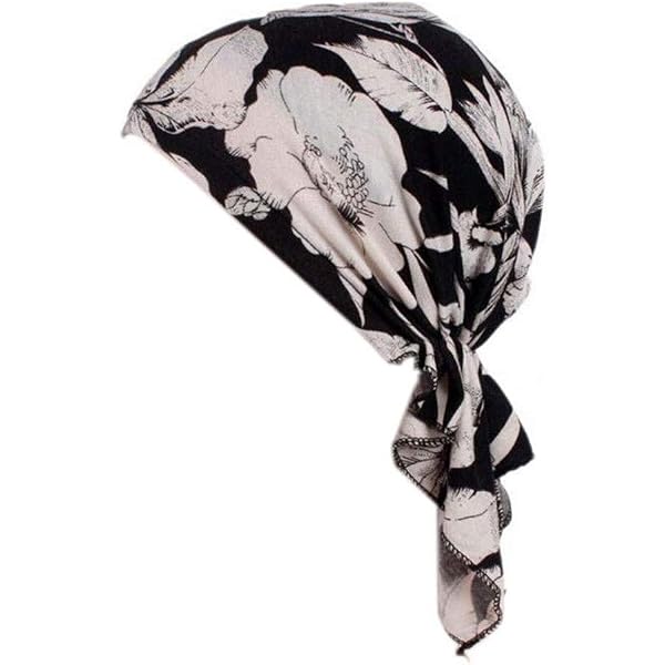 Pre Tied Chemo Head Scarf 3 Packed Beanie Skull Cover Cap  display picture 2