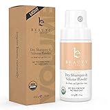 Organic Dry Shampoo Powder; for Instant Unwashed Volume and Style; Best for Light Blonde, Gray, White or Platinum Hair Colors; Clean, All Natural Scent Dry 'Poo for Those No Wash Days; 1.75oz
