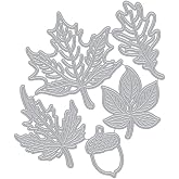 Hero Arts DI951 Fancy Dies, Autumn Leaves
