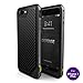 iPhone 7 Plus Case, X-Doria Defense Lux Series - Military Grade Drop Tested, Anodized Aluminum, TPU, and Polycarbonate Case for Apple iPhone 7 Plus, [Black Carbon Fiber]