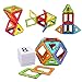 CleverFun Toys 75 pieces Toy with Glow in the dark pieces, wheels and plastic box 