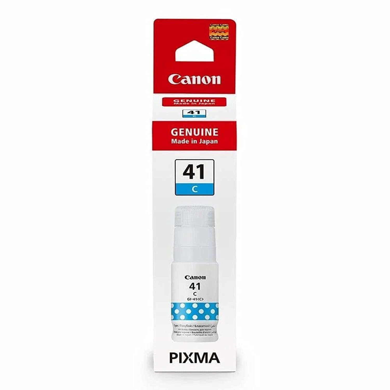 Canon GI 41 C - Cyan - original - ink refill - for PIXMA G1420, G2420, G2460, G3420, G3460