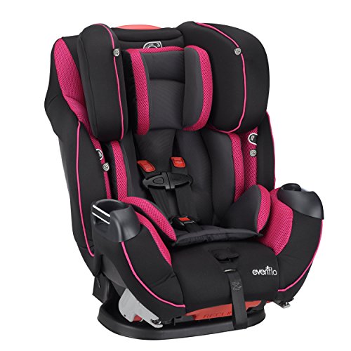 Evenflo Symphony Elite All-in-One Convertible Car Seat, Raspberry Sorbet