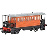 Bachmann Trains Thomas and Friends Henrietta Coach - HO Scale | Rolling Stock, Passenger Car, Highly Detailed Body, Metal Wheels with International Hook and Loop Couplers, 77028